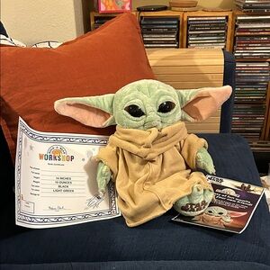 Build-A-Bear Star Wars Mandalorian Plush with Certificate